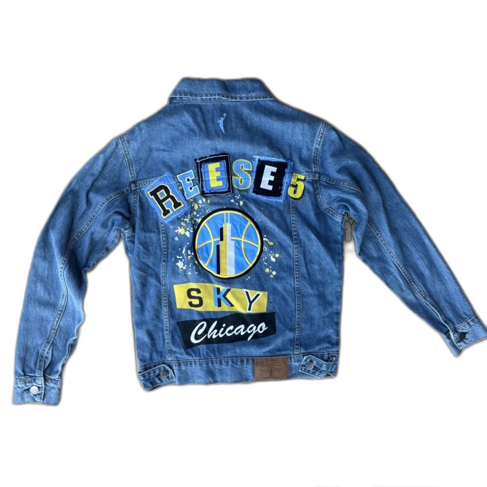 Fisll Angel Reese, WNBA Denim Jacket